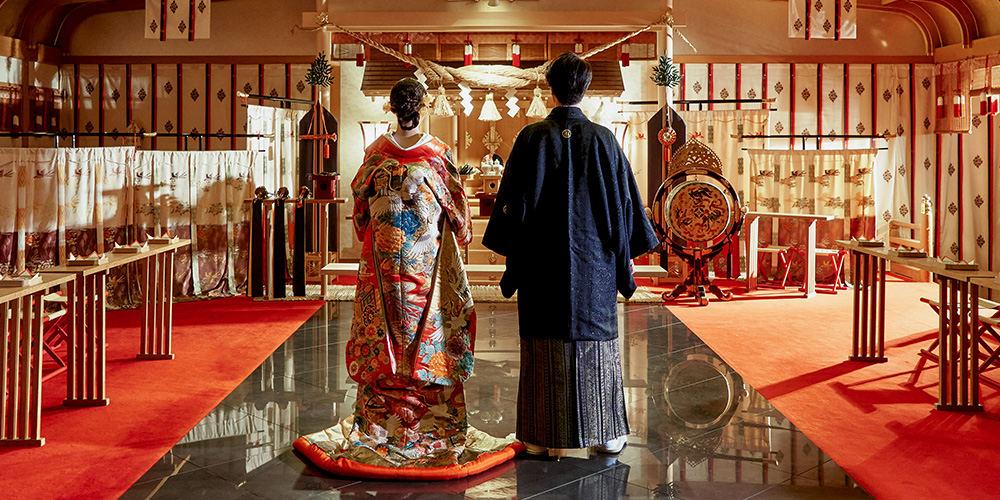 神殿での挙式